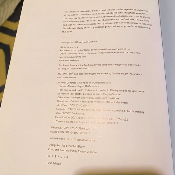 📕 THE FRESH & HEALTHY INSTANT POT COOKBOOK! - Picture 15 of 16